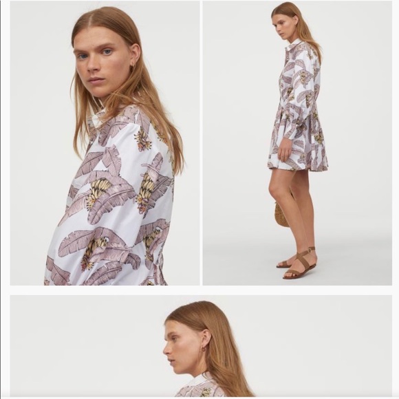 ❌SOLD❌DESMOND & DEMPSEY xH&M Banana Balloon-sleeve - Picture 3 of 14